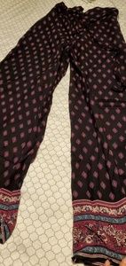 Flowy Printed Wide Leg Pants